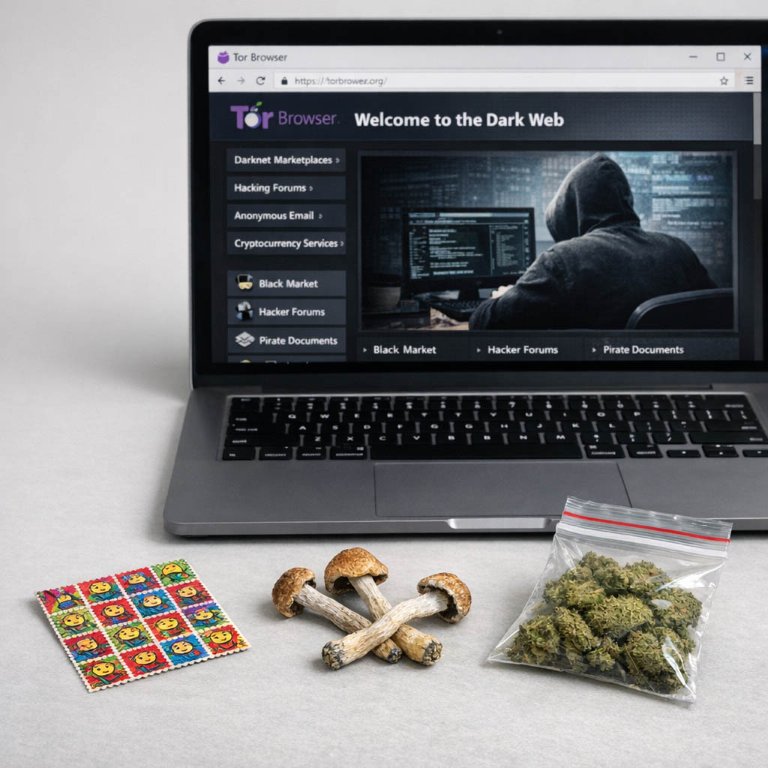 darknet drug links
